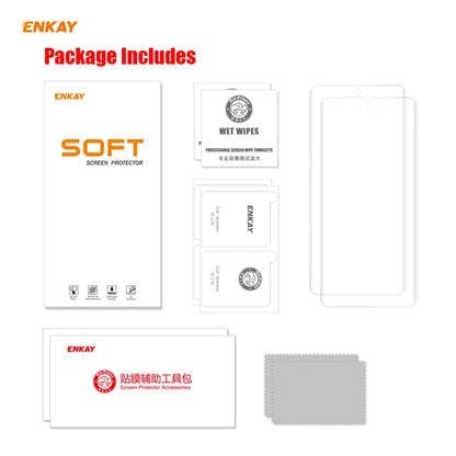2 PCS For Samsung Galaxy S21 Ultra 5G ENKAY Hat-Prince 3D Full Screen PET Curved Hot Bending HD Screen Protector Soft Film(Transparent) - For Samsung by ENKAY | Online Shopping South Africa | PMC Jewellery | Buy Now Pay Later Mobicred