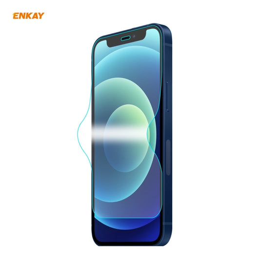ENKAY Hat-Prince 0.1mm 3D Full Screen Protector Explosion-proof Hydrogel Film For iPhone 12 Pro Max - Front Protector by ENKAY | Online Shopping South Africa | PMC Jewellery | Buy Now Pay Later Mobicred