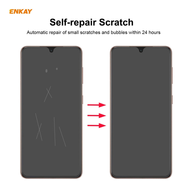 For Samsung Galaxy S21 5G 10 PCS ENKAY Hat-Prince 0.1mm 3D Full Screen Protector Explosion-proof Hydrogel Film