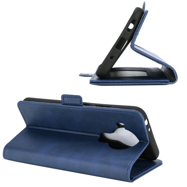 For Nokia 5.4 Dual-side Magnetic Buckle Horizontal Flip Leather Case with Holder & Card Slots & Wallet(Dark Blue) - free shipping - PMC TechLife - Order now!