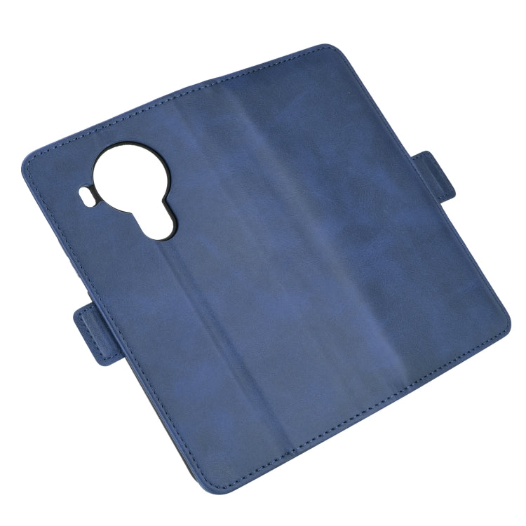 For Nokia 5.4 Dual-side Magnetic Buckle Horizontal Flip Leather Case with Holder & Card Slots & Wallet(Dark Blue) - free shipping - PMC TechLife - Order now!
