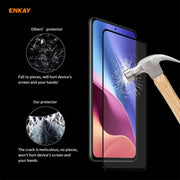 For Xiaomi Redmi K40 / K40 Pro(+) 10 PCS ENKAY Hat-Prince Full Glue 0.26mm 9H 2.5D Tempered Glass Full Coverage Film