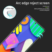 For Samsung Galaxy F62 PINWUYO 9H 2.5D Full Screen Tempered Glass Film(Black)