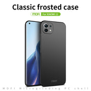 For Xiaomi Mi 11 MOFI Frosted PC Ultra-thin Hard Case(Gold)