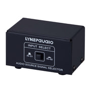 B101 2 In 1 Out (1 In 2 Out) Audio Source Signal Selection Switcher Computer Speaker  RCA Lossless Audio Source Switcher