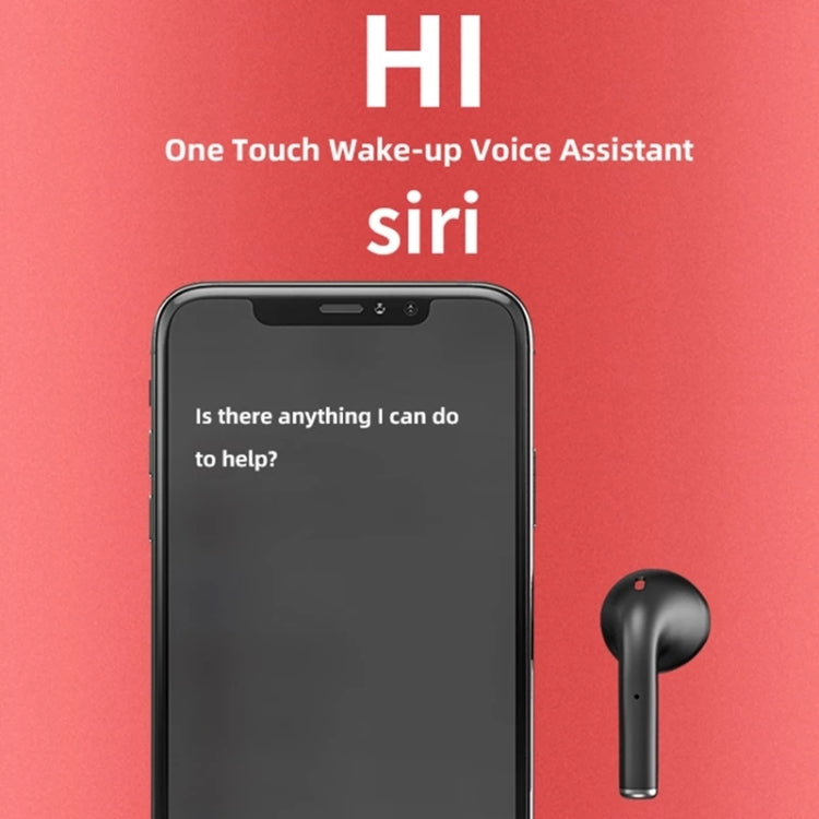 JM12 TWS Earphone Bluetooth 5.0 Touch Control Stereo Bass Sport Wireless Earphone With Mic(Black) - TWS Earphone by PMC TechLife | Online Shopping South Africa | PMC TechLife