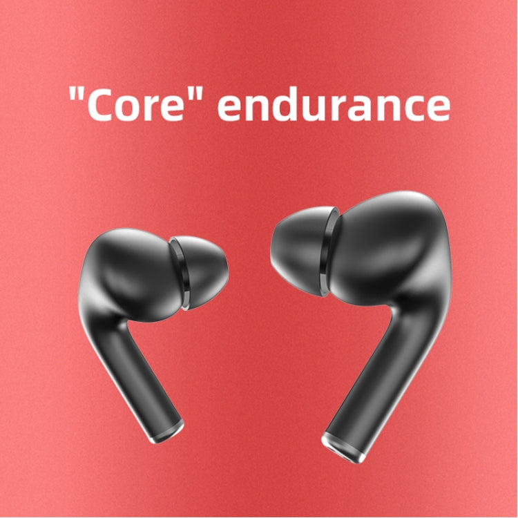 JM13 TWS Earphone Bluetooth 5.0 Touch Control Stereo Bass Sport Wireless Earphone With Mic(Black)