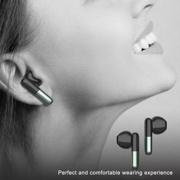 J28 TWS Wireless Bluetooth Earphones LED Digital Display HIFI Music Sport Earphone(Black)
