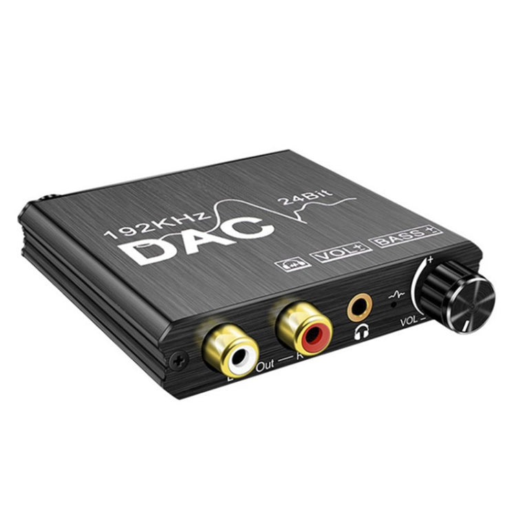 Digital To Analog Audio Converter Stereo Extractor DAC Amplifier Optical SPDIF 192Khz 24Bit - RCA Adapter by PMC TechLife | Online Shopping South Africa | PMC TechLife