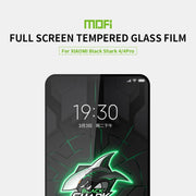 For Xiaomi Black Shark 4 / 4 Pro MOFI 9H 2.5D Full Screen Tempered Glass Film(Black)