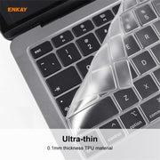 ENKAY Soft TPU Keyboard Protector Film for MacBook Air 13.3 inch A2179 (2020) / A2337 (2020), Version:EU Version
