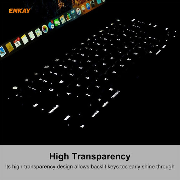 ENKAY Soft TPU Keyboard Protector Film for MacBook Air 13.3 inch A2179 (2020) / A2337 (2020), Version:EU Version