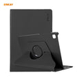 For Samsung Galaxy Tab S6 Lite P610 / P615 / Tab S6 Lite 2022 / P613 / P619 ENKAY 360 Rotation Kickstand Leather Smart Tablet Case(Black) - Tab S6 Lite P610 / P615 by ENKAY | Online Shopping South Africa | PMC TechLife | Buy Now Pay Later Mobicred