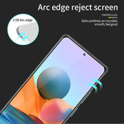 For Xiaomi Redmi Note 10 Pro / Note 10 Pro Max PINWUYO 9H 2.5D Full Screen Tempered Glass Film(Black)