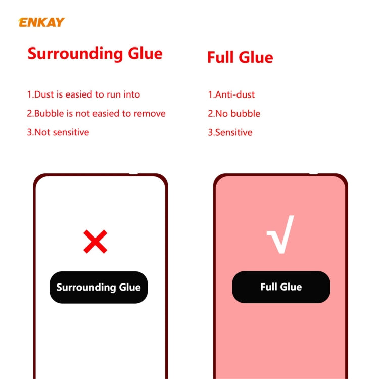 For Redmi Note 10 Pro / Note 10 Pro Max 10 PCS ENKAY Hat-Prince Full Glue 0.26mm 9H 2.5D Tempered Glass Full Coverage Film