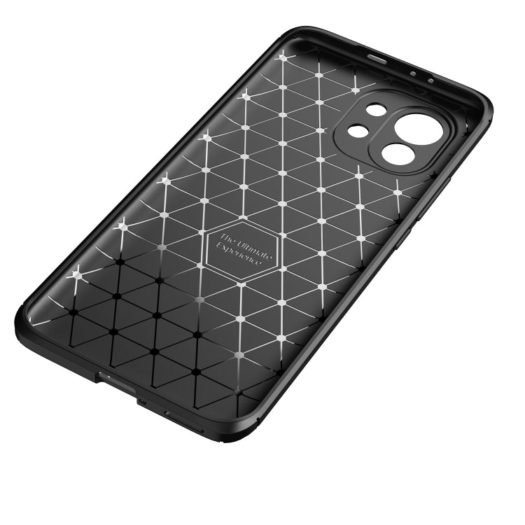 For Xiaomi Mi 11 Pro Carbon Fiber Texture Shockproof TPU Case(Black) - Xiaomi Cases by PMC TechLife | Online Shopping South Africa | PMC TechLife | Buy Now Pay Later Mobicred