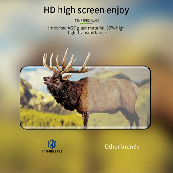 For OPPO Find X3 / 3X Pro PINWUYO 9H 3D Hot Bending Tempered Glass Film(Black)