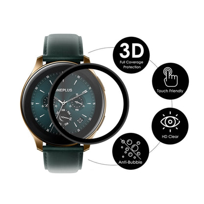 10pcs For OnePlus Watch ENKAY Hat-Prince 3D Full Screen Soft PC Edge + PMMA HD Screen Protector Film - Screen Protector by ENKAY | Online Shopping South Africa | PMC Jewellery | Buy Now Pay Later Mobicred