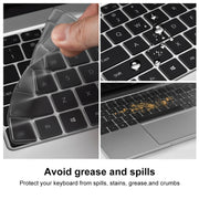 ENKAY for Huawei MateBook X Pro US Version 2 in 1 Crystal Protective Case with TPU Keyboard Film(Black)