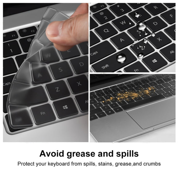 ENKAY for Huawei MateBook X Pro US Version 2 in 1 Crystal Protective Case with TPU Keyboard Film(Black)
