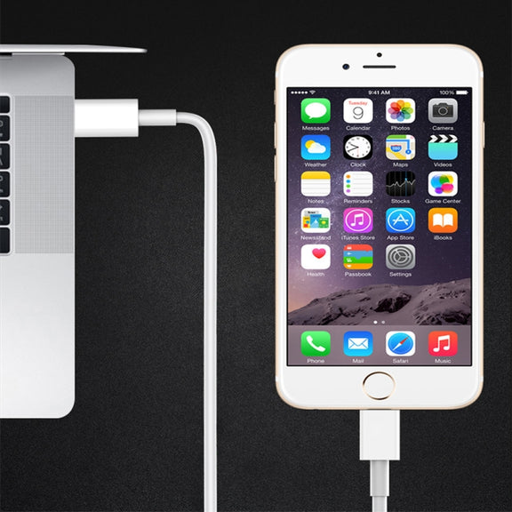 XJ-61 12W USB-C / Type-C to 8 Pin PD Fast Charging Cable, Cable Length:1m