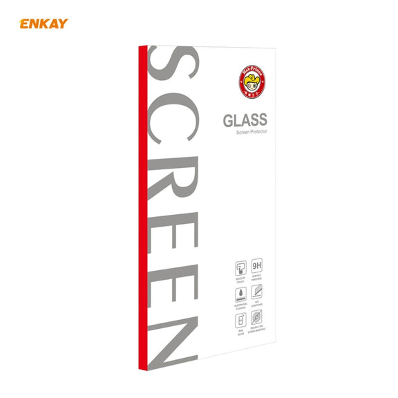For Xiaomi Poco F3 2 PCS ENKAY Hat-Prince 0.26mm 9H 2.5D Curved Edge Tempered Glass Film