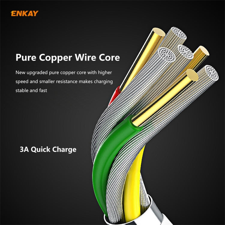 ENKAY Hat-Prince 20W PD Type-C + QC 3.0 USB Fast Charging Travel Charger Power Adapter with Fast Charge Data Cable, US Plug(With Micro USB Cable)