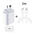 20W PD 3.0 Travel Fast Charger Power Adapter with USB-C / Type-C to 8 Pin Fast Charge Data Cable, AU Plug(2m) - USB Charger by PMC TechLife | Online Shopping South Africa | PMC TechLife | Buy Now Pay Later Mobicred