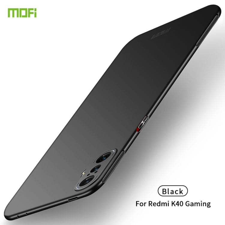 For Xiaomi Redmi K40 Gaming MOFI Frosted PC Ultra-thin Hard Case(Black) - free shipping - PMC TechLife - Order now!