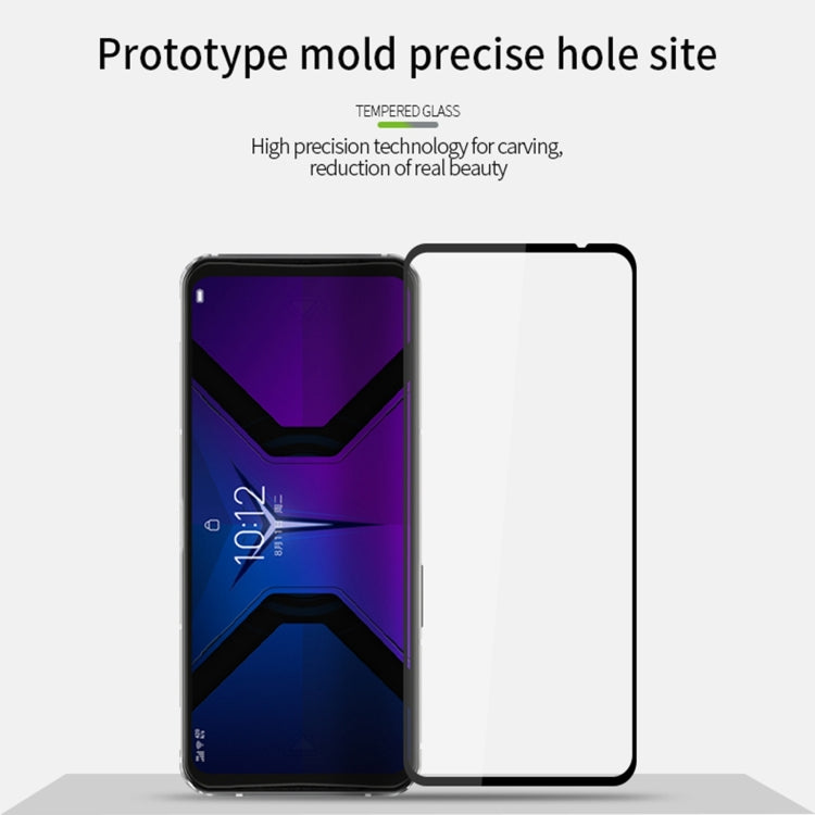 For Lenovo Legion 2 Pro PINWUYO 9H 2.5D Full Screen Tempered Glass Film(Black) - For Lenovo by PINWUYO | Online Shopping South Africa | PMC TechLife | Buy Now Pay Later Mobicred