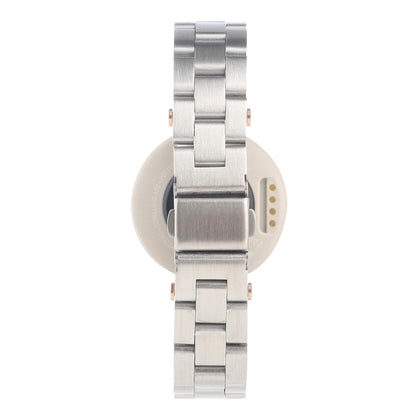 Stainless Steel Three Beads Hand Detachable Xiaoman Watch Band Compatible with Garmin Lily(Silver) - free shipping - PMC Jewellery - Order now!
