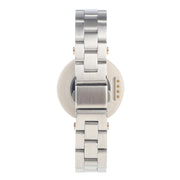 Stainless Steel Three Beads Hand Detachable Xiaoman Watch Band Compatible with Garmin Lily(Silver)