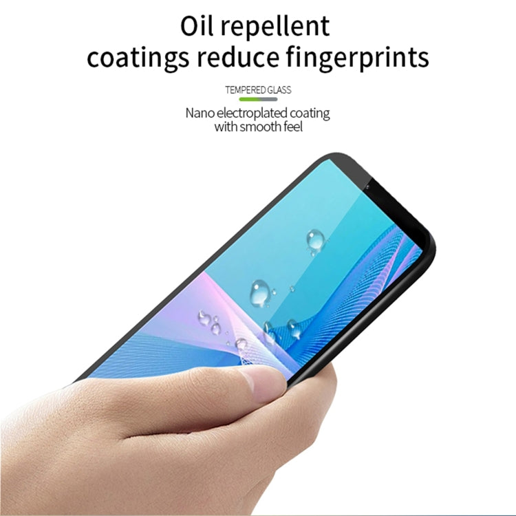 For Sony Xperia 10 III PINWUYO 9H 2.5D Full Screen Tempered Glass Film(Black)