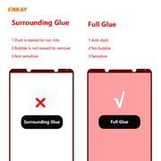 For Sony Xperia 1 III 2 PCS ENKAY Hat-Prince Full Glue 0.26mm 9H 2.5D Tempered Glass Full Coverage Film