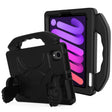 For iPad mini 6 / mini 2024 Children EVA Shockproof Tablet Case with Thumb Bracket(Black) - iPad mini 6 Cases by PMC TechLife | Online Shopping South Africa | PMC TechLife | Buy Now Pay Later Mobicred
