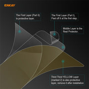 For Xiaomi Mi Poco X3 / X3 Pro 2 PCS ENKAY Hat-Prince Full Glue Full Coverage Screen Protector Explosion-proof Hydrogel Film