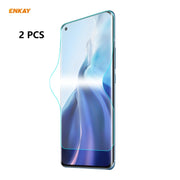 For Xiaomi Mi 11 Ultra 2 PCS ENKAY Hat-Prince Full Glue Full Coverage Screen Protector Explosion-proof Hydrogel Film