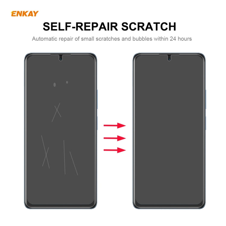 For Redmi Note 10 Pro / Note 10 Pro Max 5 PCS ENKAY Hat-Prince Full Glue Full Coverage Screen Protector Explosion-proof Hydrogel Film - For Xiaomi by ENKAY | Online Shopping South Africa | PMC Jewellery | Buy Now Pay Later Mobicred
