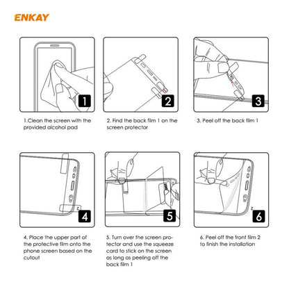 For Redmi Note 10 Pro / Note 10 Pro Max 5 PCS ENKAY Hat-Prince Full Glue Full Coverage Screen Protector Explosion-proof Hydrogel Film - For Xiaomi by ENKAY | Online Shopping South Africa | PMC Jewellery | Buy Now Pay Later Mobicred
