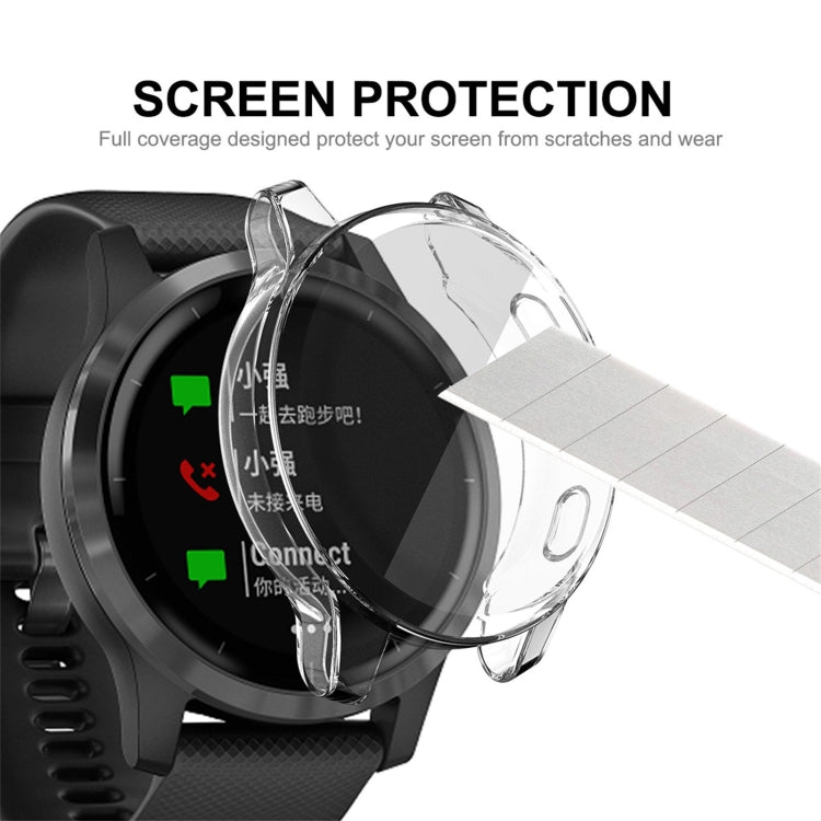 Compatible with Garmin Venu 2S 40mm / Vivoactive 4S 40mm ENKAY Hat-Prince Full Coverage Transparent TPU Soft Case