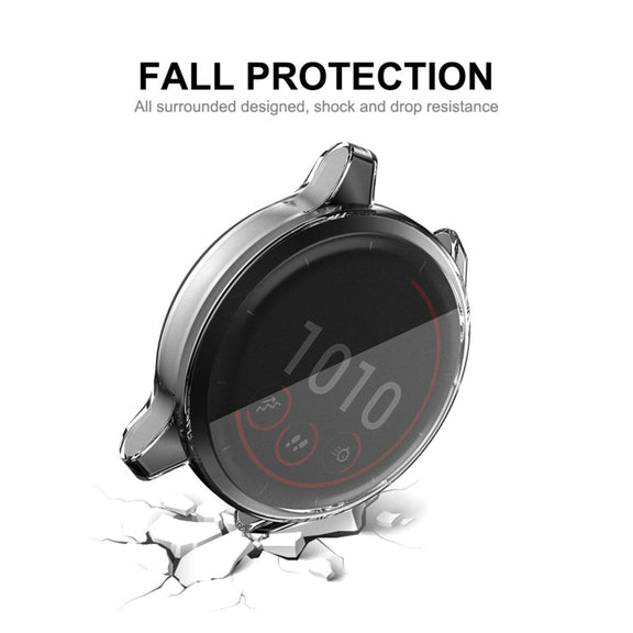 Compatible with Garmin Venu 2S 40mm / Vivoactive 4S 40mm ENKAY Hat-Prince Full Coverage Transparent TPU Soft Case