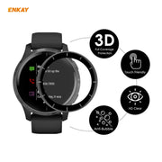 For Venu 2 / Vivoactive 4 45mm 2 PCS ENKAY Hat-Prince 3D Full Screen Soft PC Edge + PMMA HD Screen Protector Film