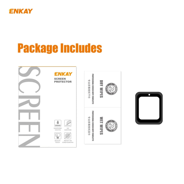 For Redmi Watch ENKAY Hat-Prince 3D Full Screen Soft PC Edge + PMMA HD Screen Protector Film - Screen Protector by ENKAY | Online Shopping South Africa | PMC Jewellery | Buy Now Pay Later Mobicred