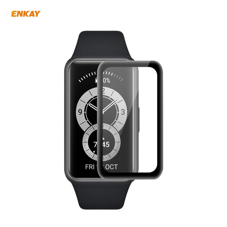 For Huawei Band 6 / Honor Band 6 ENKAY Hat-Prince 3D Full Screen Soft PC Edge + PMMA HD Screen Protector Film - Screen Protector by ENKAY | Online Shopping South Africa | PMC TechLife | Buy Now Pay Later Mobicred