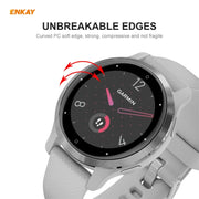 Compatible with Garmin Venu 2S / Vivoactive 4S 40mm 5 PCS ENKAY Hat-Prince 3D Full Screen Soft PC Edge + PMMA HD Screen Protector Film