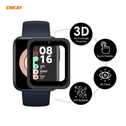 For Redmi Watch 10 PCS ENKAY Hat-Prince 3D Full Screen Soft PC Edge + PMMA HD Screen Protector Film - free shipping - PMC Jewellery - Order now!
