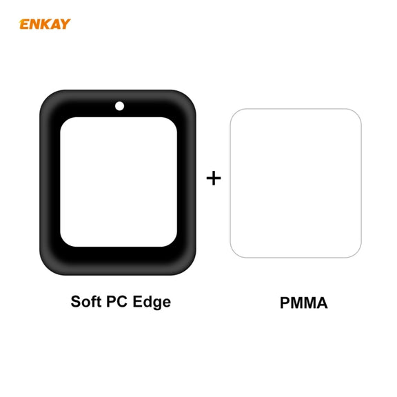 For Redmi Watch 10 PCS ENKAY Hat-Prince 3D Full Screen Soft PC Edge + PMMA HD Screen Protector Film
