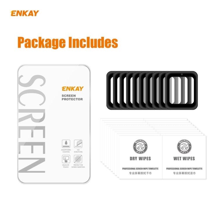 For Redmi Watch 10 PCS ENKAY Hat-Prince 3D Full Screen Soft PC Edge + PMMA HD Screen Protector Film - free shipping - PMC Jewellery - Order now!