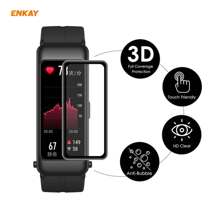 For Huawei B6 10 PCS ENKAY Hat-Prince 3D Full Screen Soft PC Edge + PMMA HD Screen Protector Film - free shipping - PMC Jewellery - Order now!