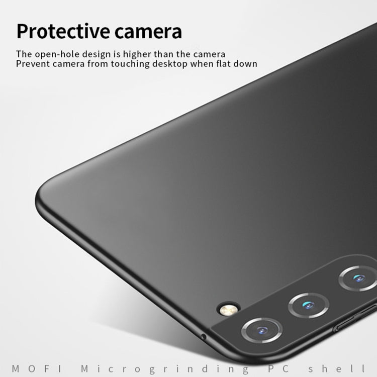 For Samsung Galaxy S21 FE MOFI Frosted PC Ultra-thin Hard Case(Black) - free shipping - PMC TechLife - Order now!